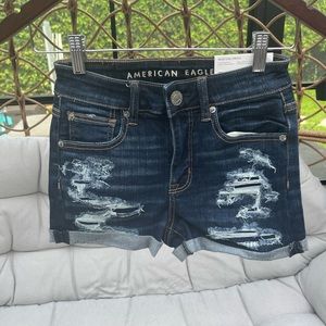 American Eagle next level stretch high rise shorts size 0